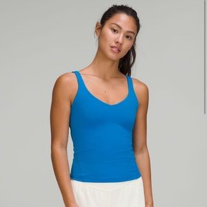 Lululemon Align Waist Length Tank Top Poolside Size 10